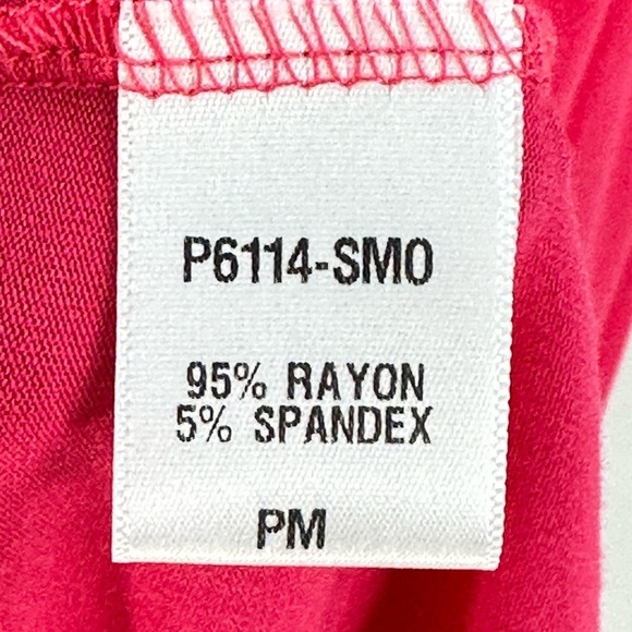 Loveappella Sleeveless V Neck Tank Maxi Dress - Pink - size PM - Picture 8 of 8